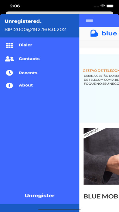 Run android online APK Blue Mobile: Softphone from MyAndroid or emulate Blue Mobile: Softphone using MyAndroid