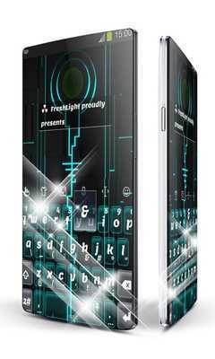 Emulate Android APK Blue Neon Keypad Art Emulate Android APK Blue Neon Keypad Art