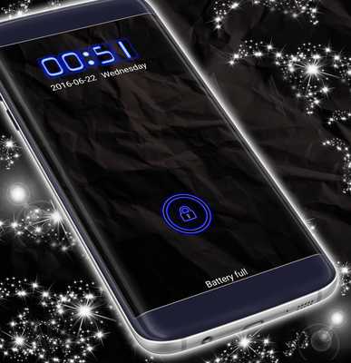 Emulate Android APK Blue Neon Lockscreen Theme Emulate Android APK Blue Neon Lockscreen Theme