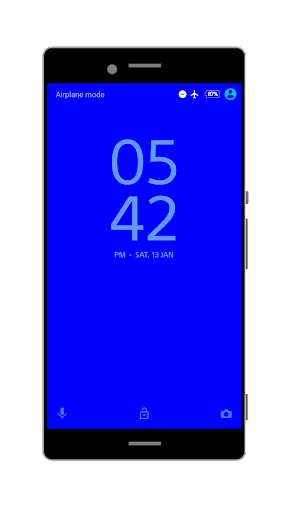 Run android online APK Blue Oreo Theme from MyAndroid or emulate Blue Oreo Theme using MyAndroid