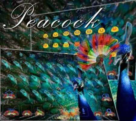 Emulate Android APK Blue peacock Keyboard Theme Emulate Android APK Blue peacock Keyboard Theme