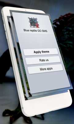 Emulate Android APK Blue reptile GO SMS Emulate Android APK Blue reptile GO SMS