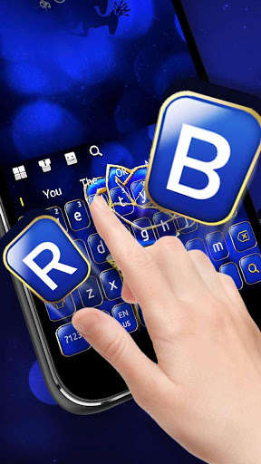 Emulate Android APK Blue Rose Keyboard