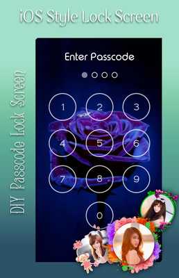 Emulate Android APK Blue Rose Lock Screen