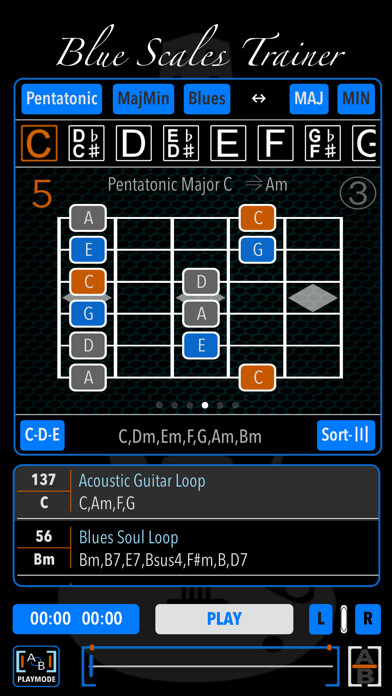 Emulate iPhone app BlueScalesTrainer using MyAndroid Emulate iPhone app BlueScalesTrainer using MyAndroid