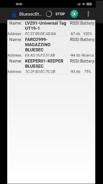 Run android online APK Bluesec Battery Bt Ble - Wifi from MyAndroid or emulate Bluesec Battery Bt Ble - Wifi using MyAndroid