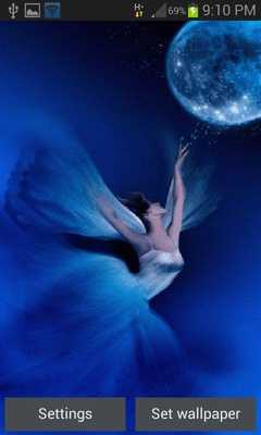 Emulate Android APK Blue Sky Beauty LWP