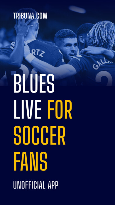 Emulate iPhone app Blues Live: soccer app using MyAndroid Emulate iPhone app Blues Live: soccer app using MyAndroid