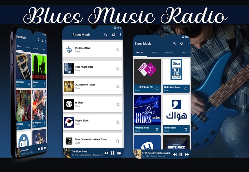 Run android online APK Blues Music from MyAndroid or emulate Blues Music using MyAndroid