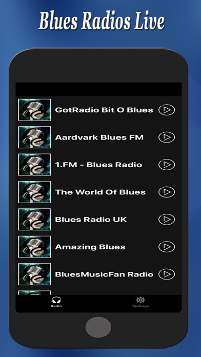 Emulate iPhone app Blues Radios Live using MyAndroid Emulate iPhone app Blues Radios Live using MyAndroid