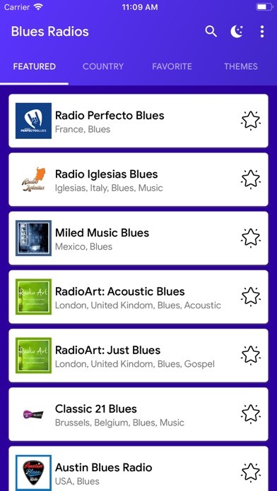 Emulate iPhone app Blues Radio Stations using MyAndroid Emulate iPhone app Blues Radio Stations using MyAndroid
