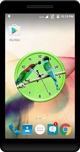 Run android online APK Blue Throated BeeEaterClockLWP from MyAndroid or emulate Blue Throated BeeEaterClockLWP using MyAndroid