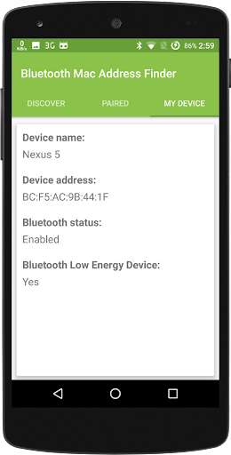Run android online APK Bluetooh Mac Address Finder from MyAndroid or emulate Bluetooh Mac Address Finder using MyAndroid Run android online APK Bluetooh Mac Address Finder from MyAndroid or emulate Bluetooh Mac Address Finder using MyAndroid