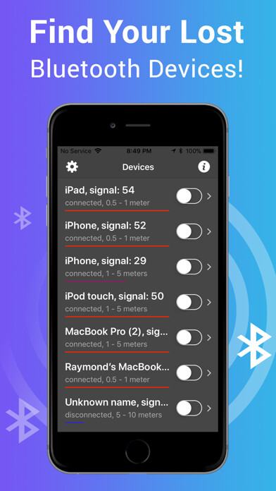 Emulate iPhone app Bluetooth BLE Device Finder using MyAndroid Emulate iPhone app Bluetooth BLE Device Finder using MyAndroid