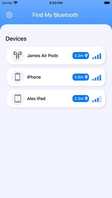 Emulate iPhone app Bluetooth Device Scanner using MyAndroid Emulate iPhone app Bluetooth Device Scanner using MyAndroid