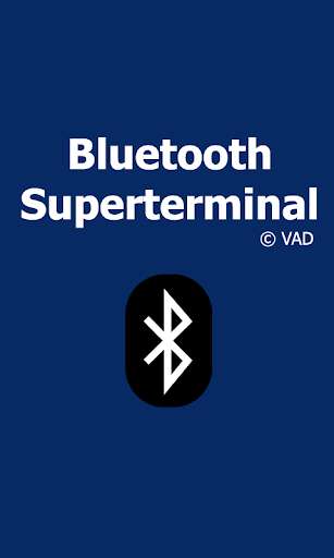 Run android online APK Bluetooth Superterminal from MyAndroid or emulate Bluetooth Superterminal using MyAndroid