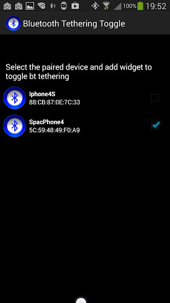 Run android online APK Bluetooth Tethering Toggle from MyAndroid or emulate Bluetooth Tethering Toggle using MyAndroid Run android online APK Bluetooth Tethering Toggle from MyAndroid or emulate Bluetooth Tethering Toggle using MyAndroid