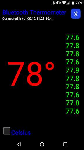 Emulate Android APK Bluetooth Thermometer Emulate Android APK Bluetooth Thermometer