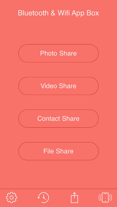 Emulate iPhone app Bluetooth & Wifi App Box - Share with Buddies using MyAndroid Emulate iPhone app Bluetooth & Wifi App Box - Share with Buddies using MyAndroid