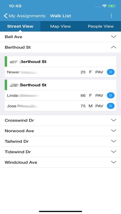 Emulate iPhone app BlueVote Canvasser using MyAndroid Emulate iPhone app BlueVote Canvasser using MyAndroid