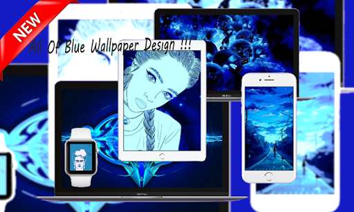 Run android online APK Blue Wallpaper - 300 Design from MyAndroid or emulate Blue Wallpaper - 300 Design using MyAndroid