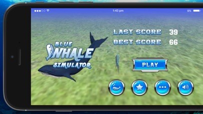 Emulate iPhone app Blue Whale Simulator using MyAndroid