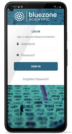 Run android online APK Bluezone Scientific LIMS from MyAndroid or emulate Bluezone Scientific LIMS using MyAndroid