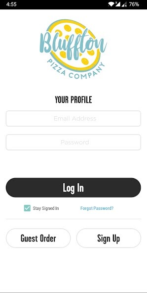 Run android online APK Bluffton Pizza Company from MyAndroid or emulate Bluffton Pizza Company using MyAndroid