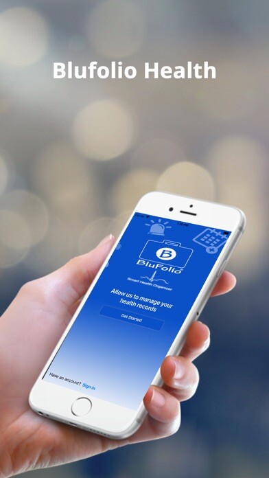 Emulate iPhone app BluFolio Health using MyAndroid