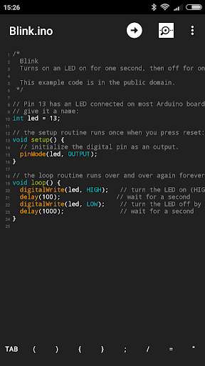 Run android online APK Bluino Loader - Arduino IDE from MyAndroid or emulate Bluino Loader - Arduino IDE using MyAndroid