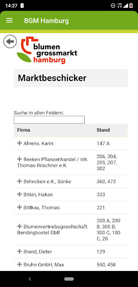 Run android online APK Blumengrossmarkt Hamburg from MyAndroid or emulate Blumengrossmarkt Hamburg using MyAndroid