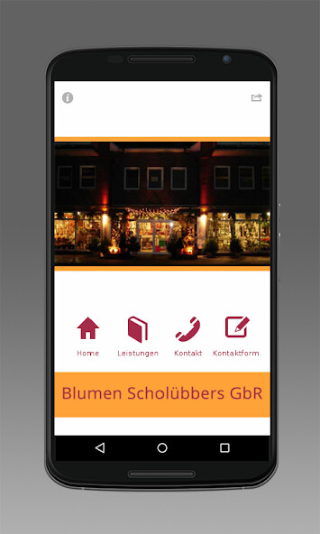 Run android online APK Blumen Scholübbers GbR from MyAndroid or emulate Blumen Scholübbers GbR using MyAndroid