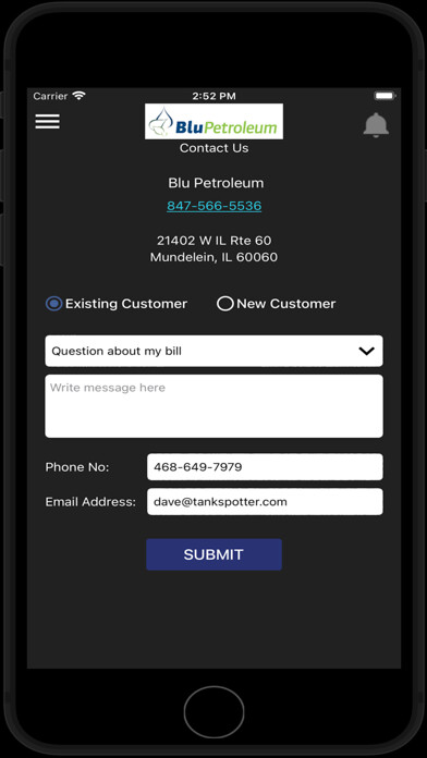 Emulate iPhone app Blu Petroleum using MyAndroid Emulate iPhone app Blu Petroleum using MyAndroid