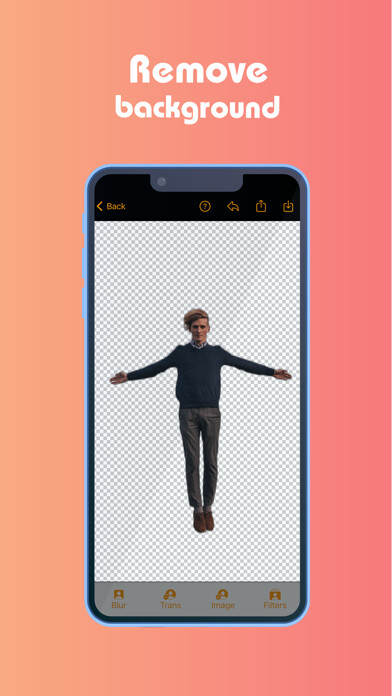 Emulate iPhone app Blur AI - Replace your image using MyAndroid Emulate iPhone app Blur AI - Replace your image using MyAndroid