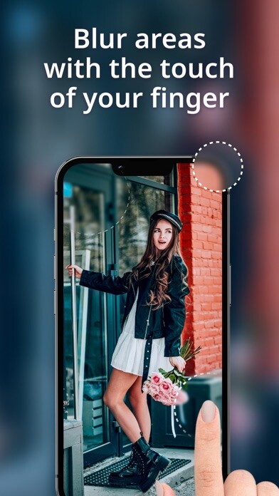 Emulate iPhone app Blur background eraser using MyAndroid Emulate iPhone app Blur background eraser using MyAndroid