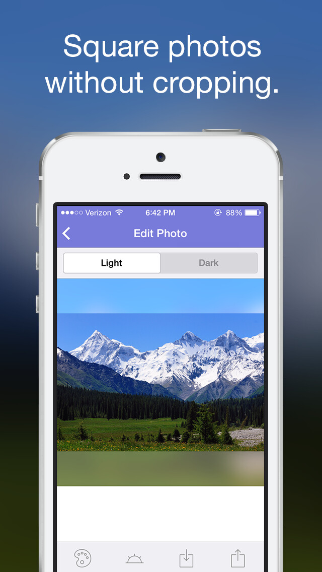 Emulate iPhone app Blur Box using MyAndroid