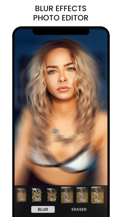 Emulate iPhone app Blur Foto - Ai Design & Editor using MyAndroid