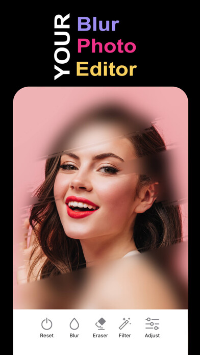 Emulate iPhone app Blur Image -Blur Effect Editor using MyAndroid