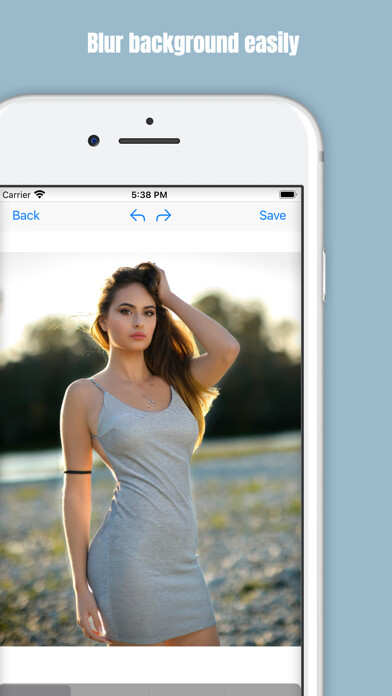 Emulate iPhone app Blur Photo Effect Editor using MyAndroid