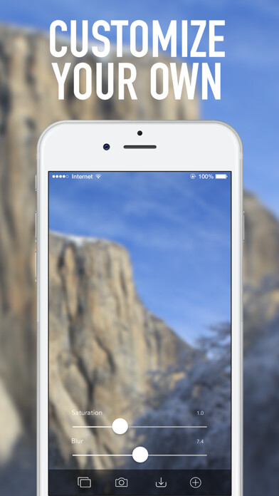 Emulate iPhone app Blur your wallpapers using MyAndroid Emulate iPhone app Blur your wallpapers using MyAndroid