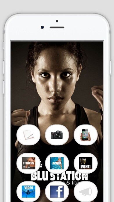Emulate iPhone app Blu Station Acqua & Fitness using MyAndroid