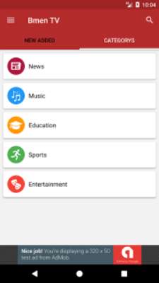 Emulate Android APK Bmen Live TV Video Stream Emulate Android APK Bmen Live TV Video Stream
