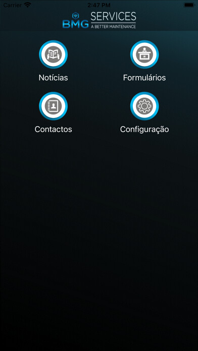 Emulate iPhone app BMG Services Mobile using MyAndroid