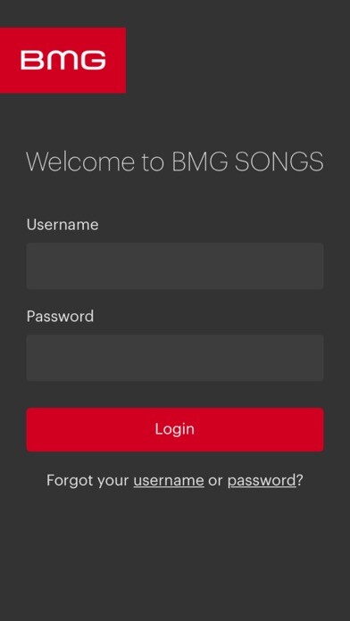 Emulate iPhone app BMG Songs using MyAndroid
