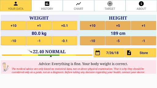 Run android online APK BMI and Ideal Weight Calculator - support to diet from MyAndroid or emulate BMI and Ideal Weight Calculator - support to diet using MyAndroid Run android online APK BMI and Ideal Weight Calculator - support to diet from MyAndroid or emulate BMI and Ideal Weight Calculator - support to diet using MyAndroid