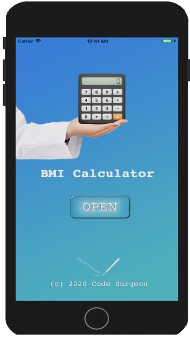 Emulate iPhone app BMI BSA Breast Reduction Calc using MyAndroid