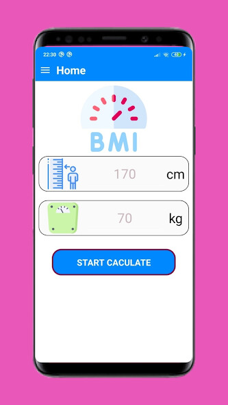 Run android online APK BMI Calculator 2022 from MyAndroid or emulate BMI Calculator 2022 using MyAndroid