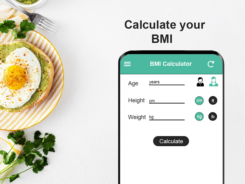 Run android online APK BMI Calculator App: Ideal Weight Calculator from MyAndroid or emulate BMI Calculator App: Ideal Weight Calculator using MyAndroid