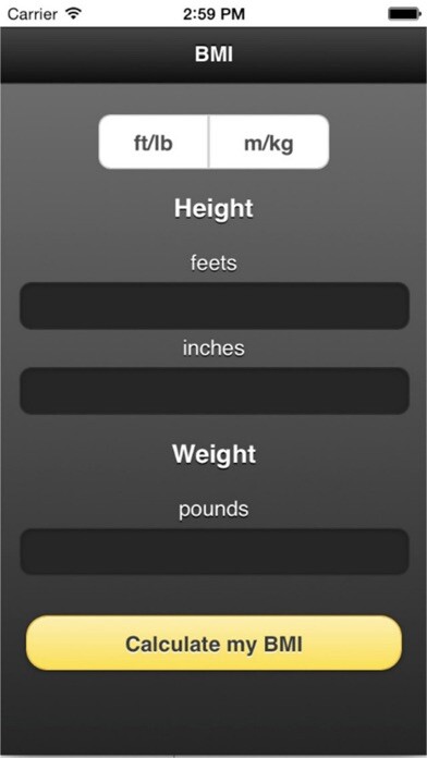 Emulate iPhone app BMI Calculator Expert using MyAndroid Emulate iPhone app BMI Calculator Expert using MyAndroid