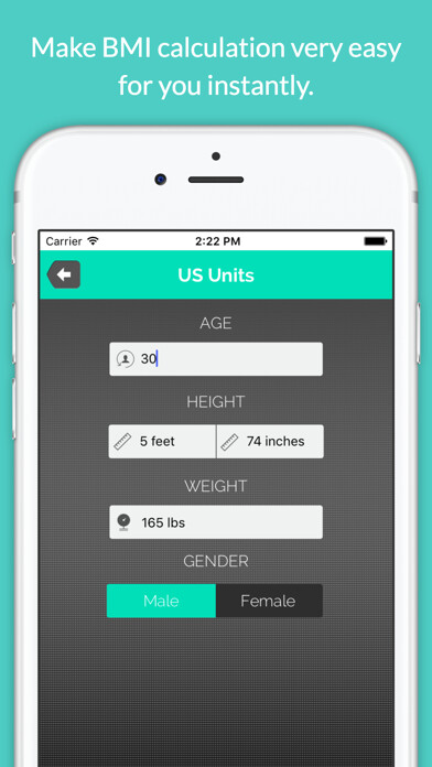Emulate iPhone app BMI Calculator Free – Calculate for Ideal Weight using MyAndroid Emulate iPhone app BMI Calculator Free – Calculate for Ideal Weight using MyAndroid
